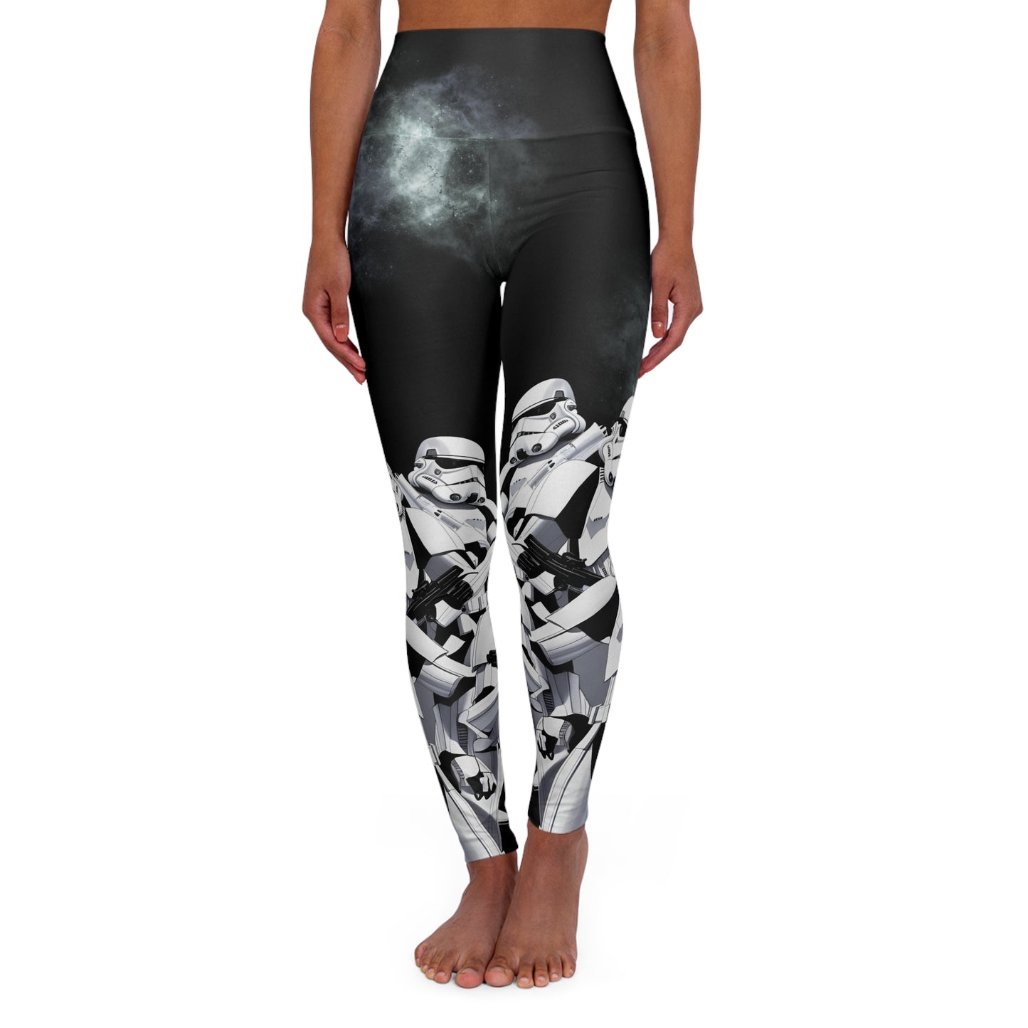 The Sorm -High Waisted Yoga Leggings (AOP)