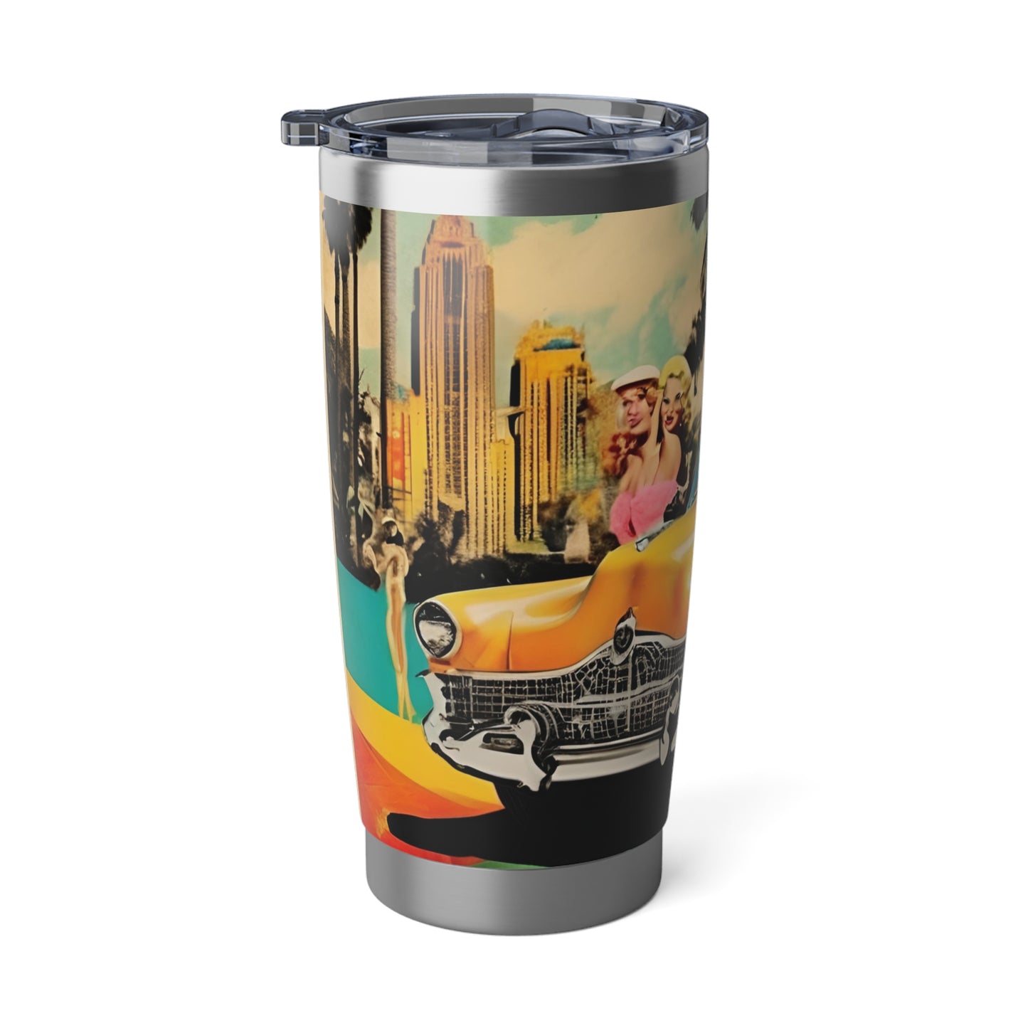Old Hollywood Silver Traveler (20oz Tumbler)