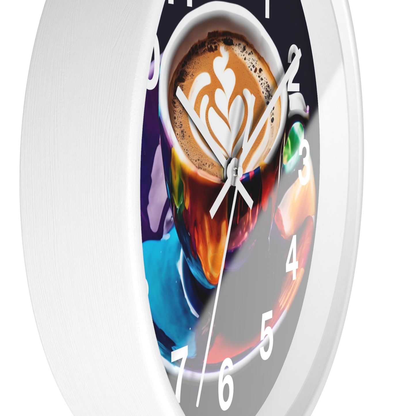 Mocha Time (Wall Clock)