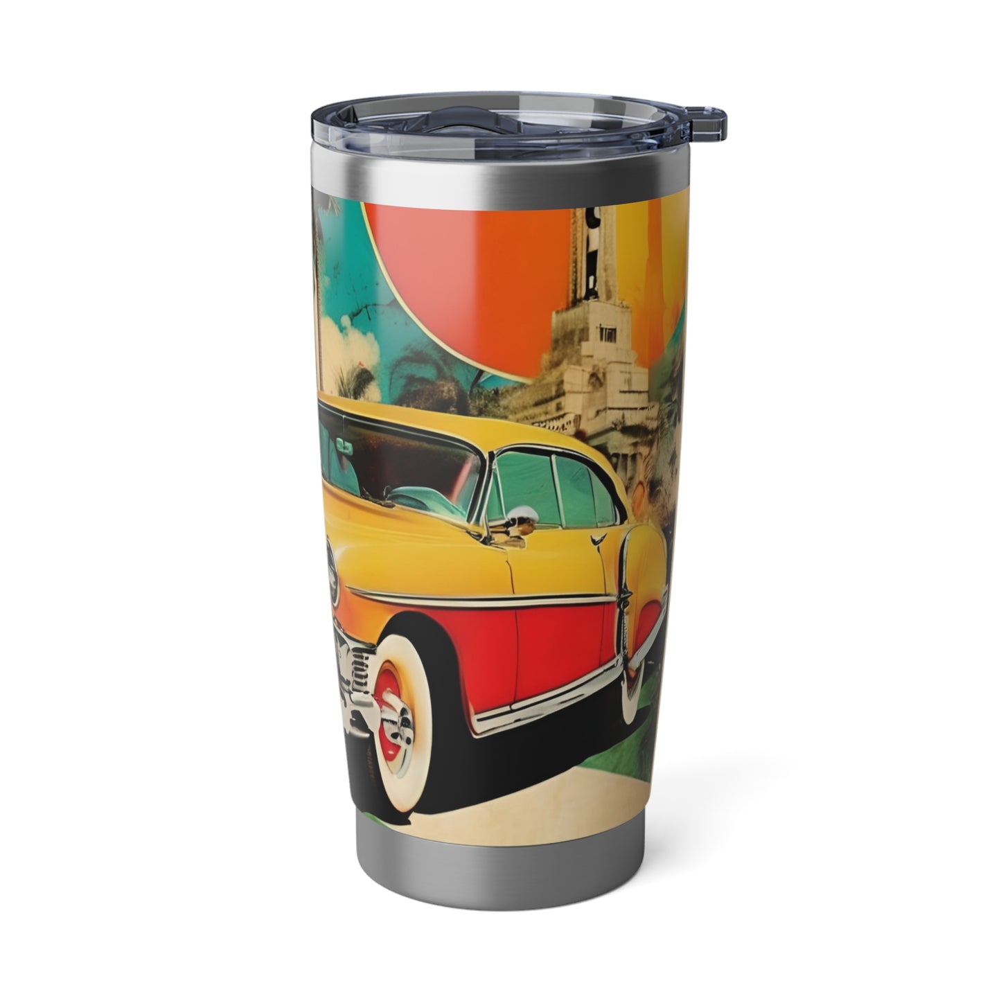 Old Hollywood Silver Traveler (20oz Tumbler)
