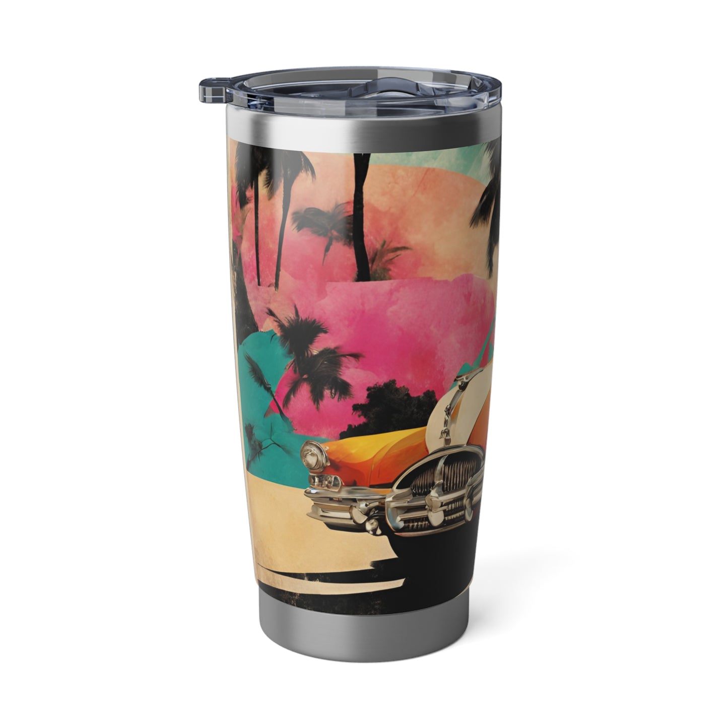 Hollywood Vibe Silver Traveler (20oz Tumbler)