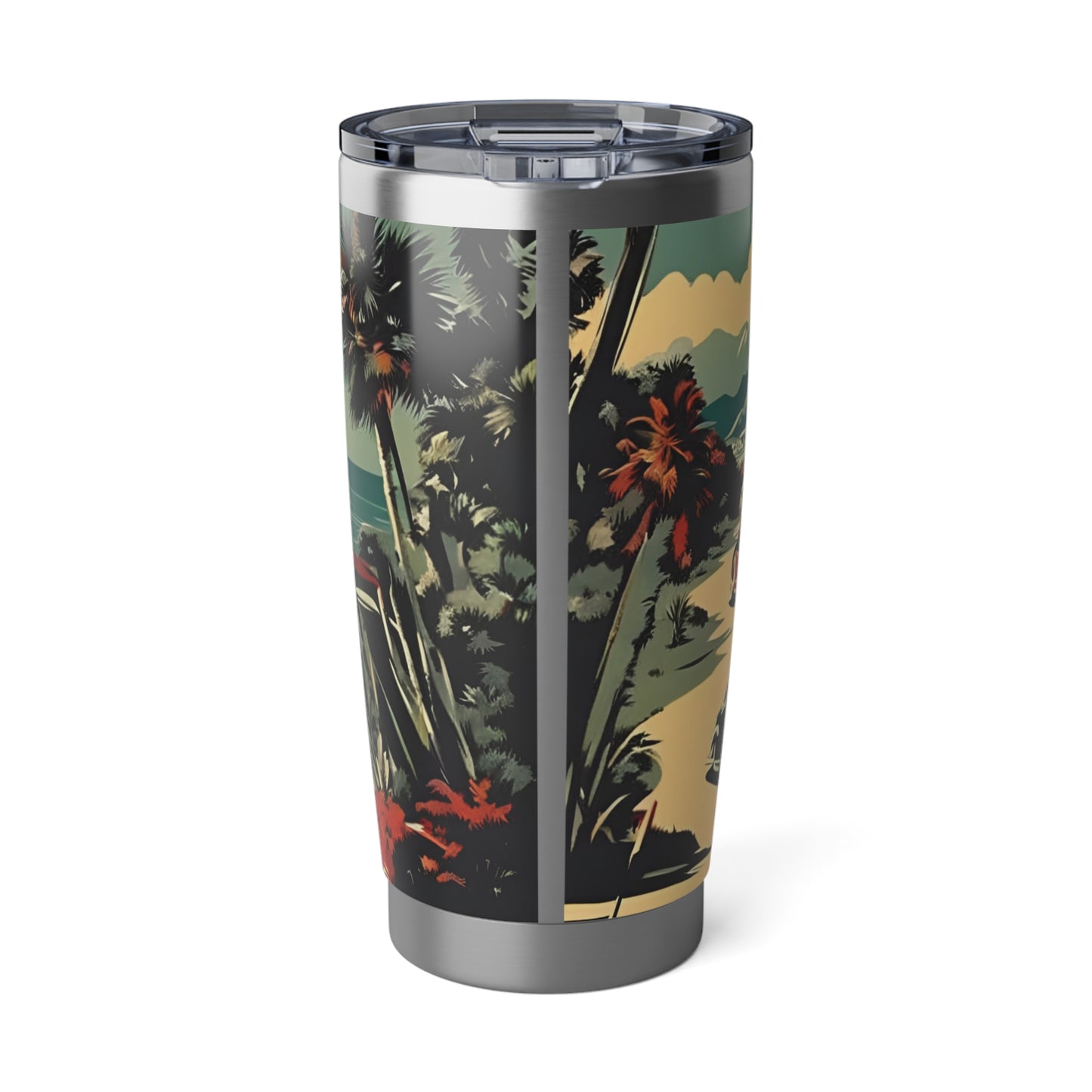 To the Beach Silver Traveler (20oz Tumbler)