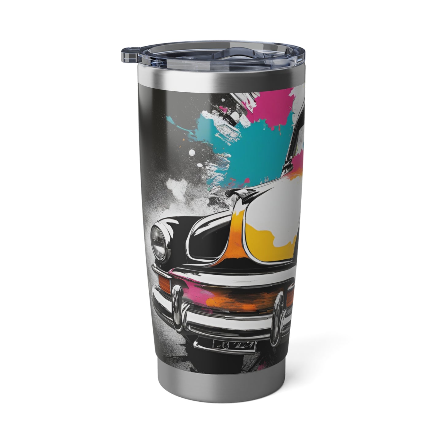 Vintage Splash Silver Traveler (20oz Tumbler)