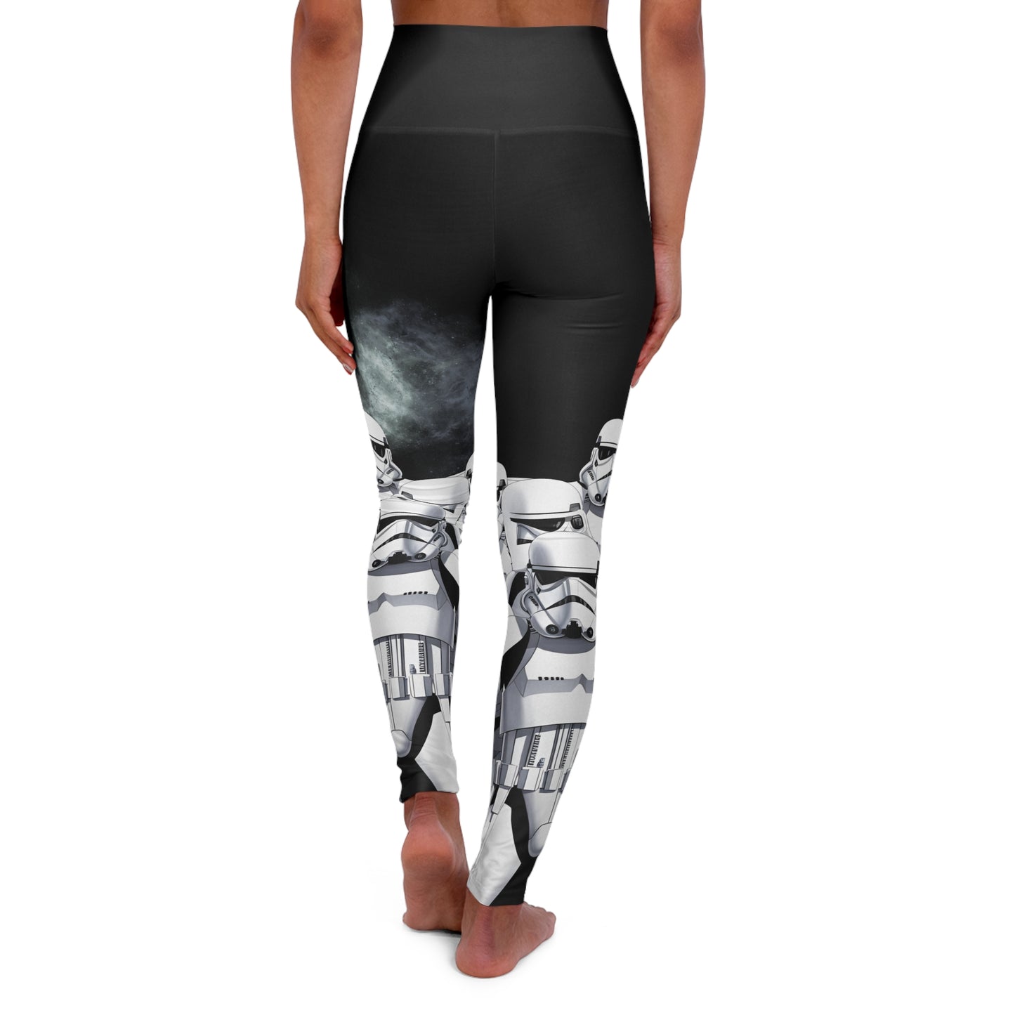 The Sorm -High Waisted Yoga Leggings (AOP)