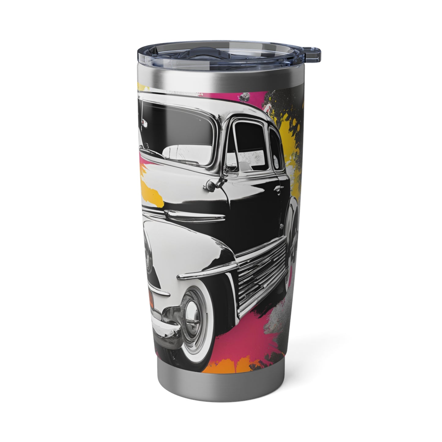 Vintage Splash Silver Traveler (20oz Tumbler)
