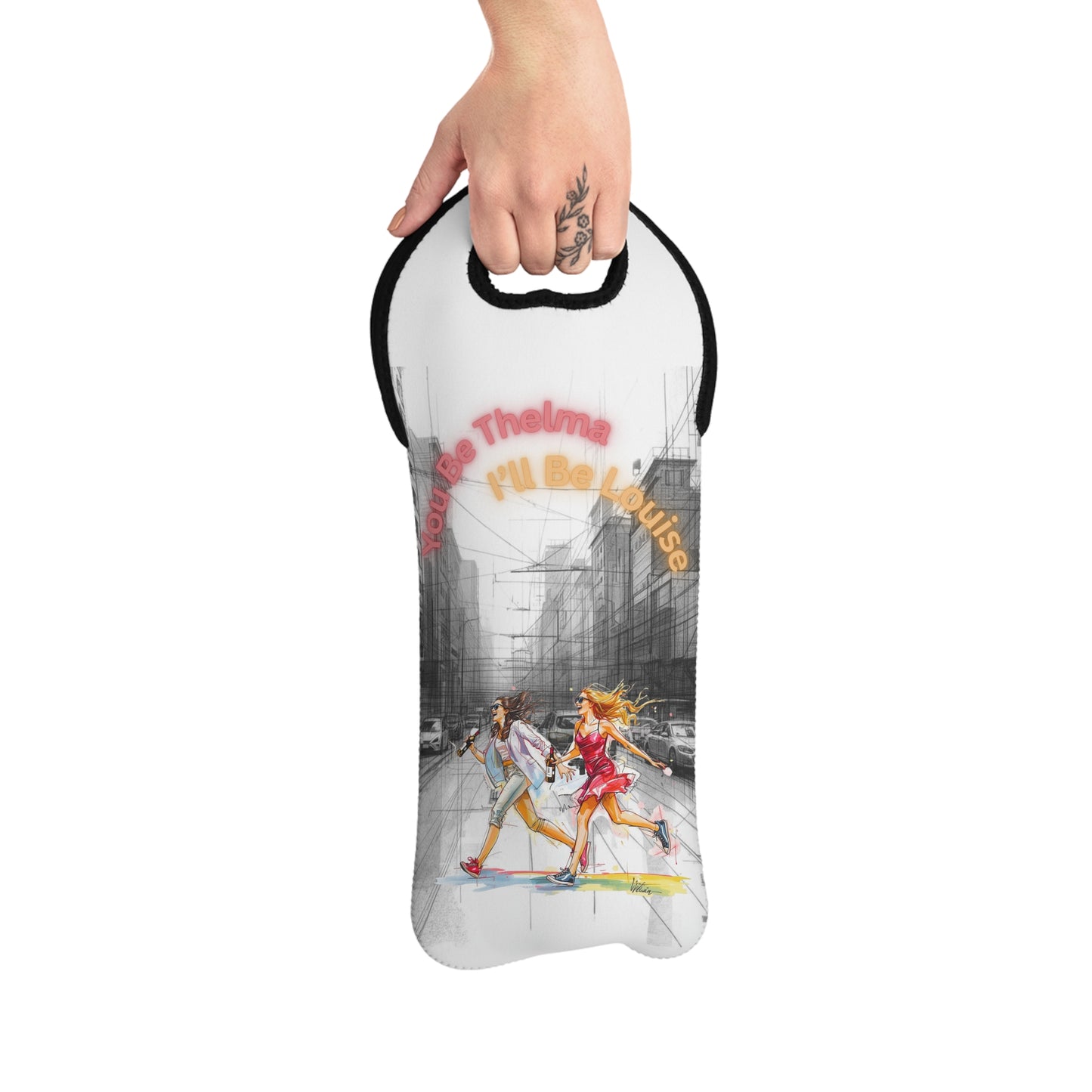 T & L - Wine Tote Bag