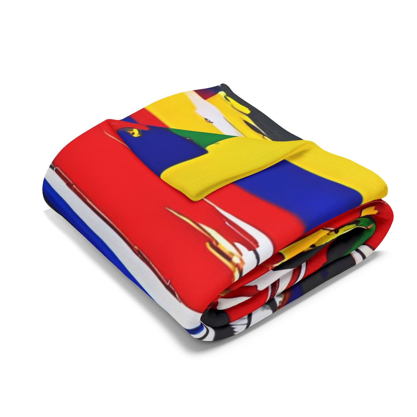 Race Day (Arctic Fleece Blanket)