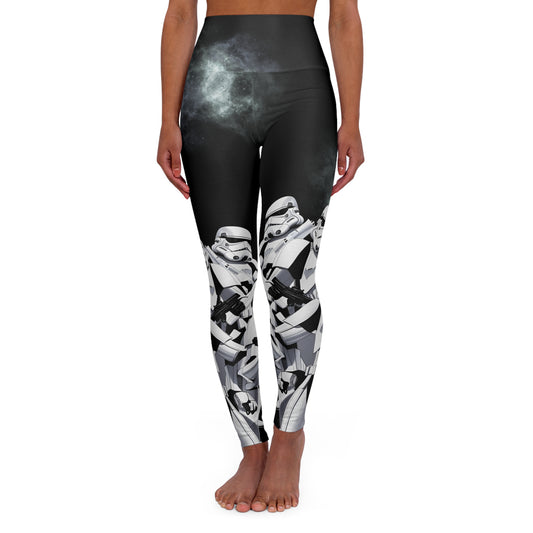 The Sorm -High Waisted Yoga Leggings (AOP)