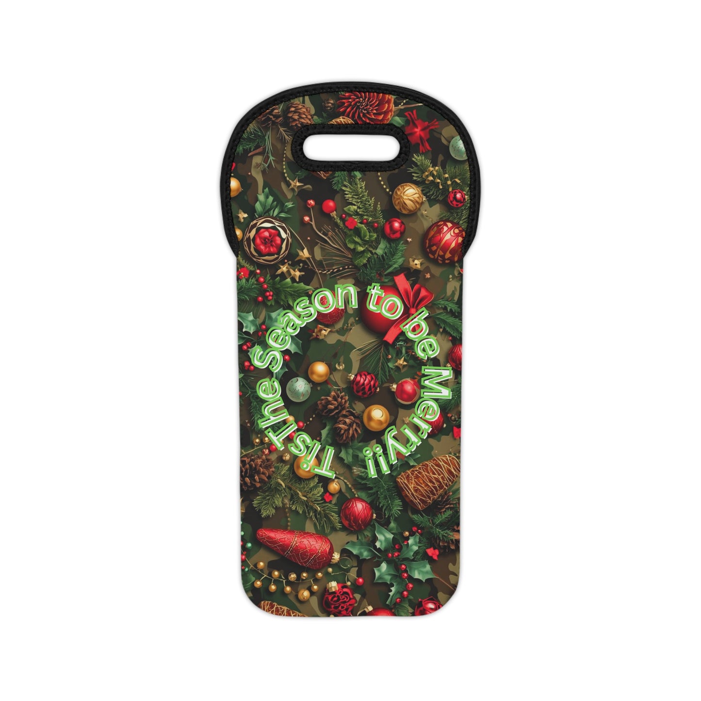 Tis The Season - Wine Tote Bag