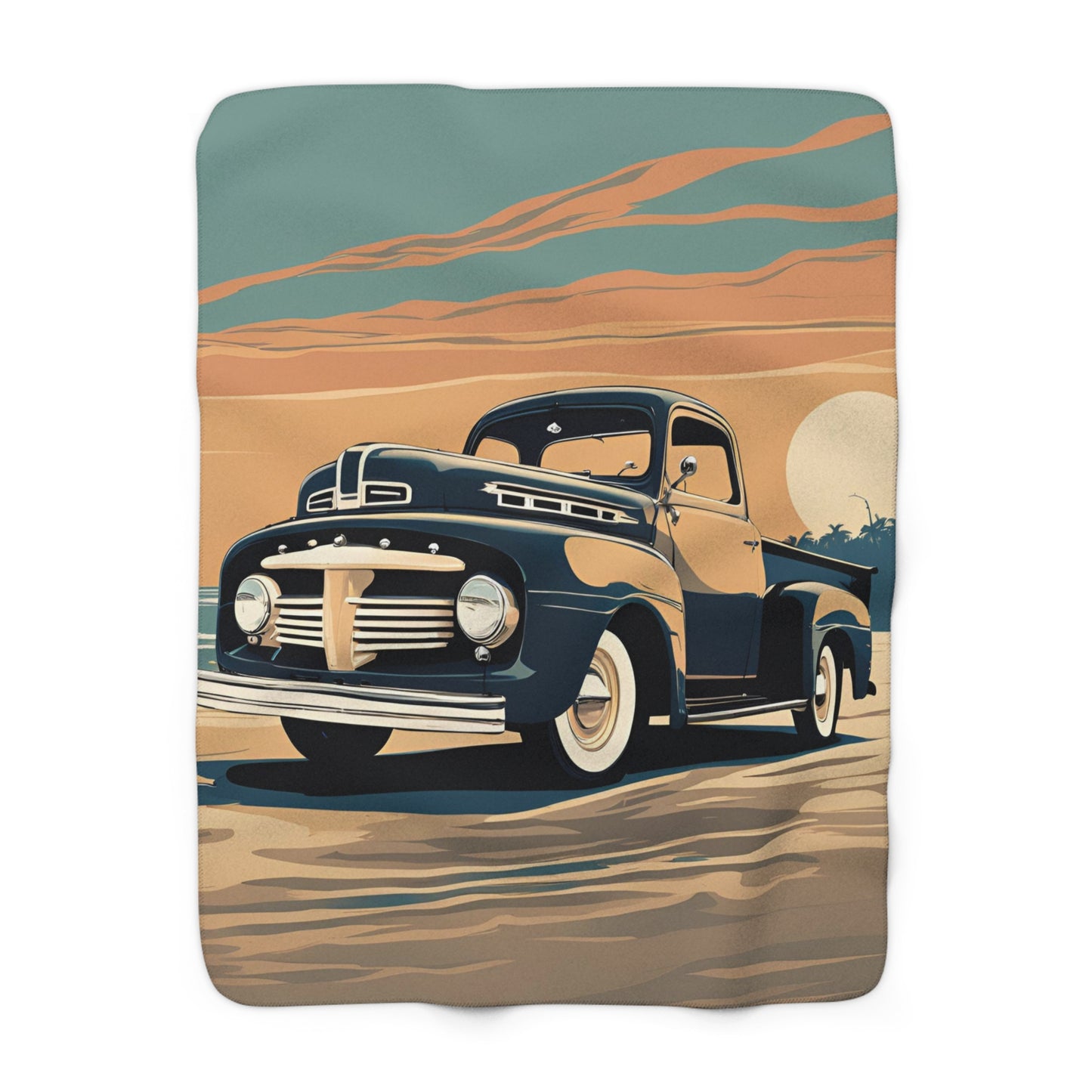 Truck Struck (Sherpa Fleece Blanket)