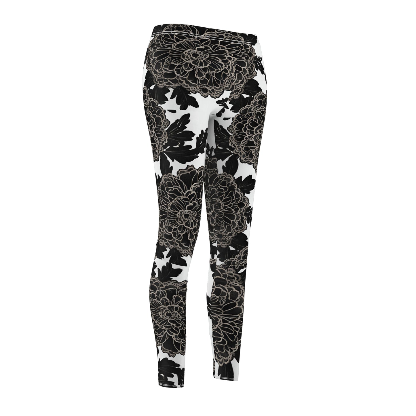 Black Rose Casual Leggings