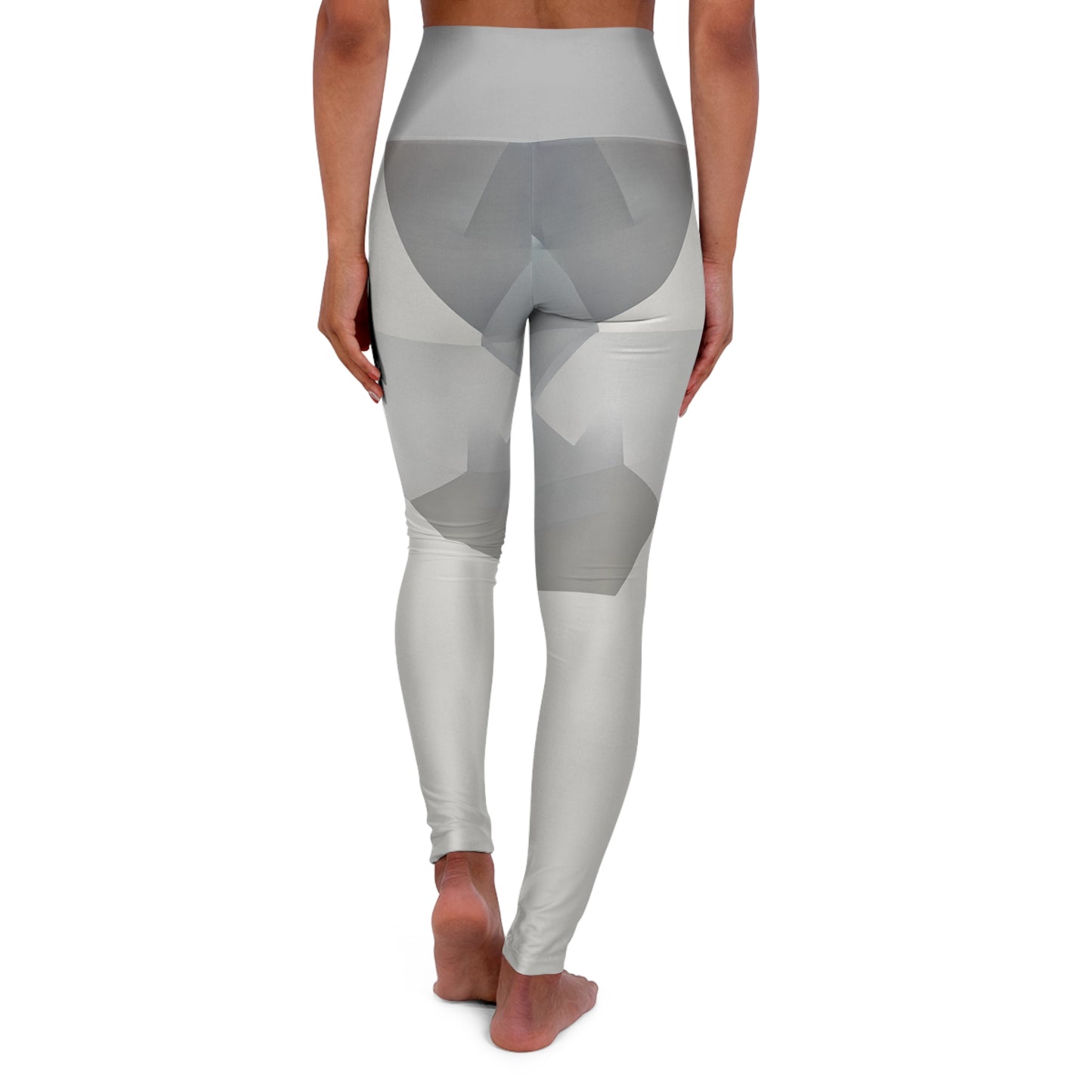 Silhouette ~High Waisted Yoga Leggings (AOP)