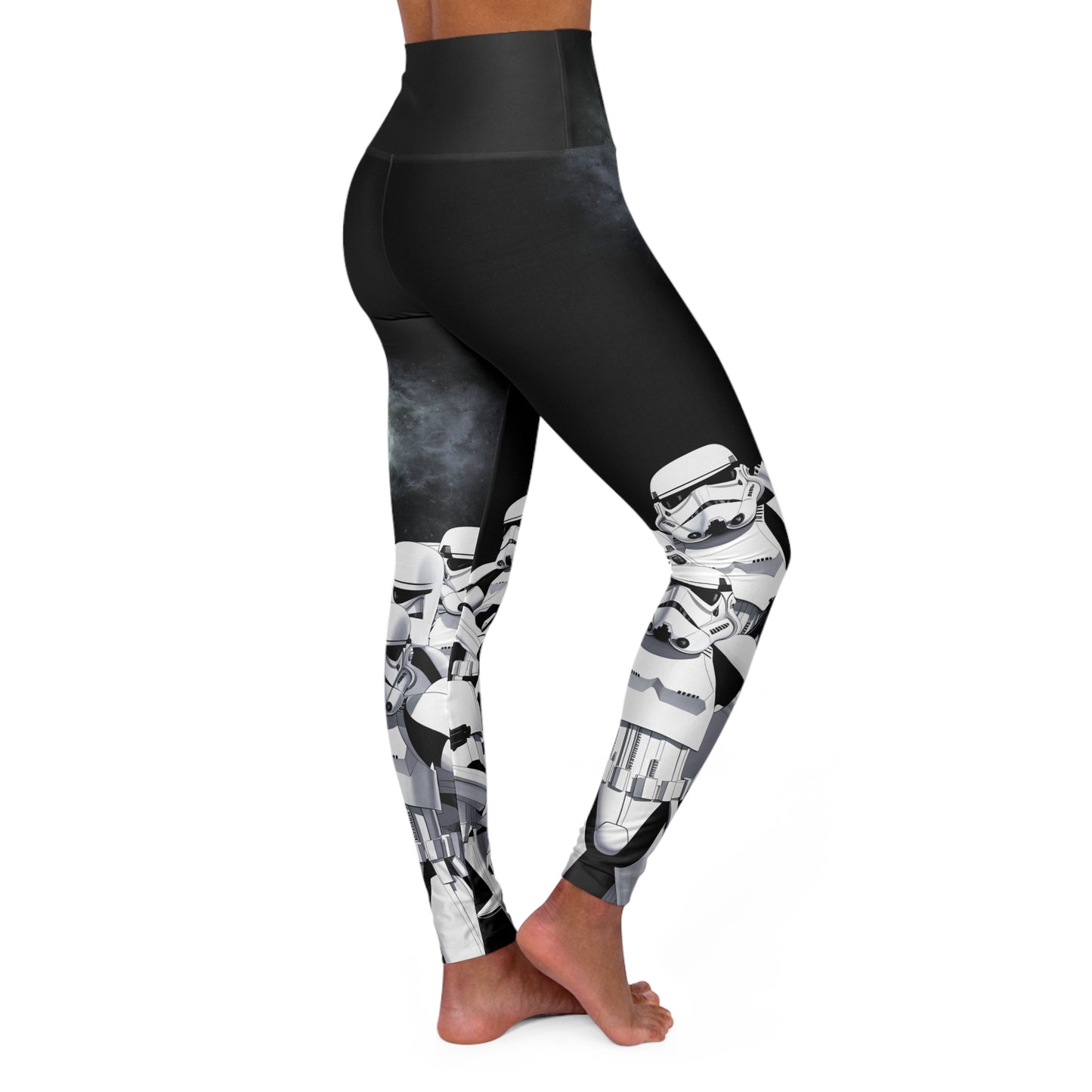The Sorm -High Waisted Yoga Leggings (AOP)
