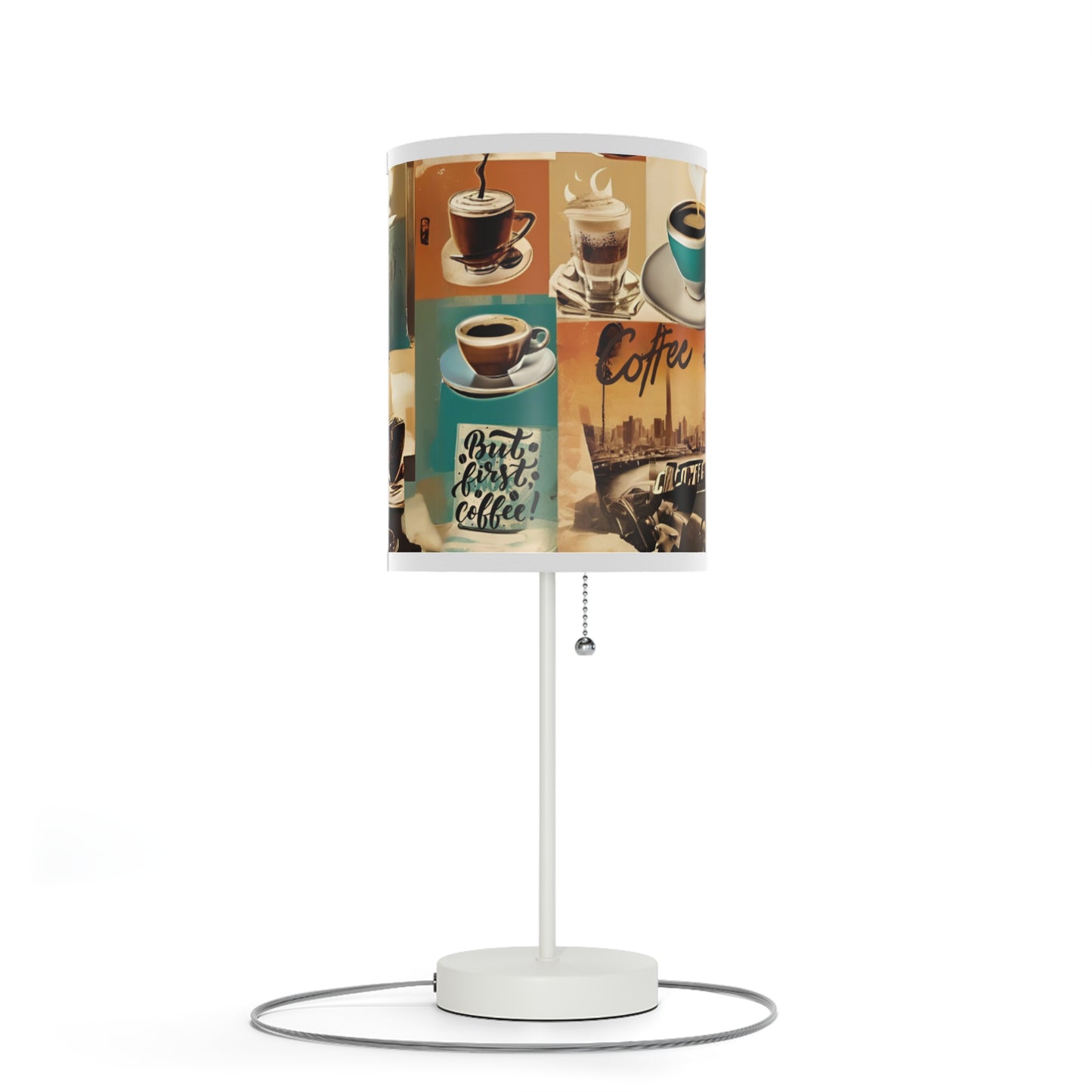 First Coffee Lamp on a Stand, US|CA plug