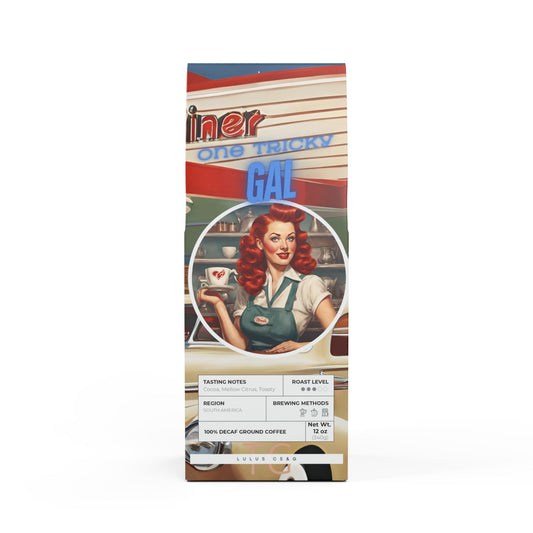 LuLu's One Tricky Gal Decaf Coffee Blend (Medium Roast)