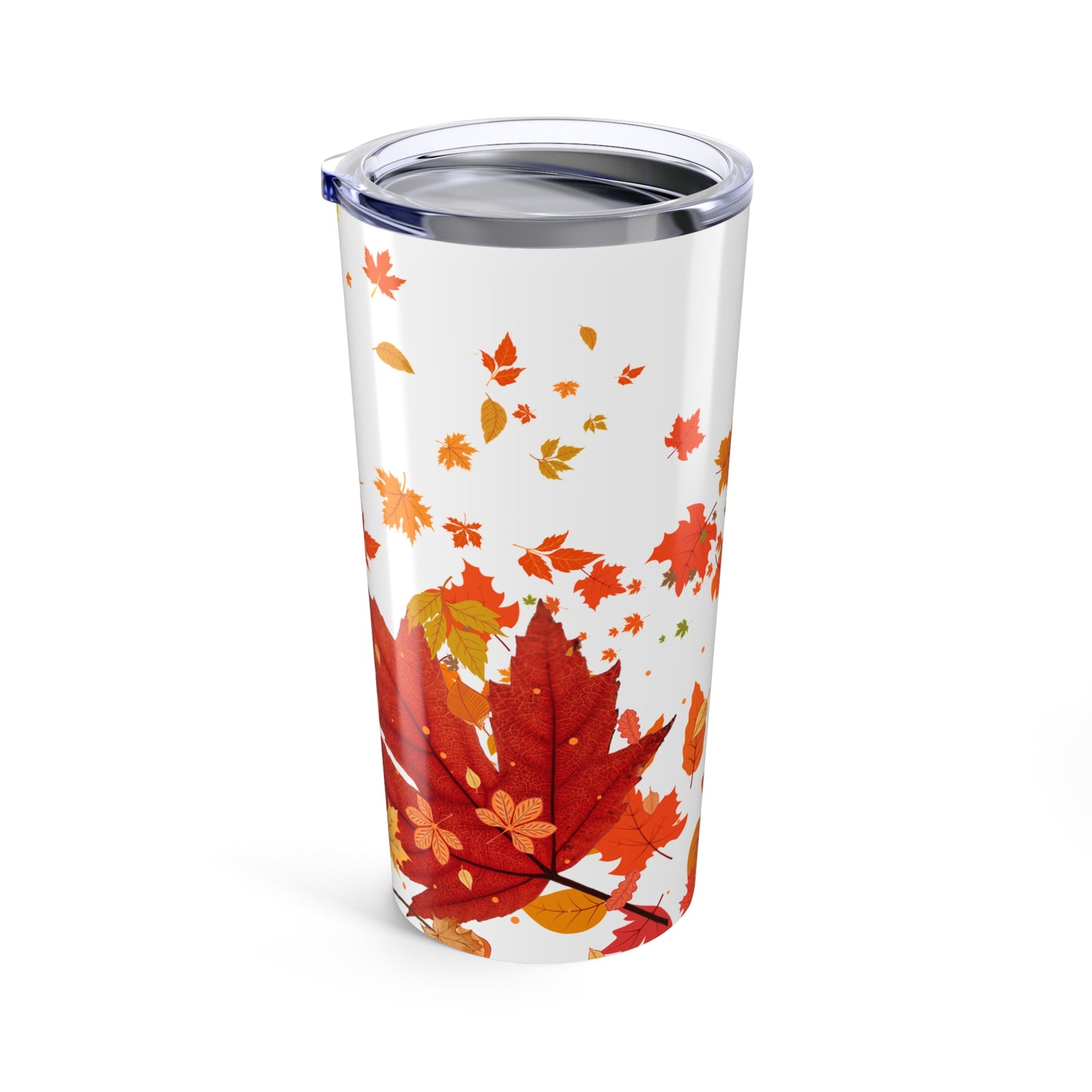 Fall Leaves ~white