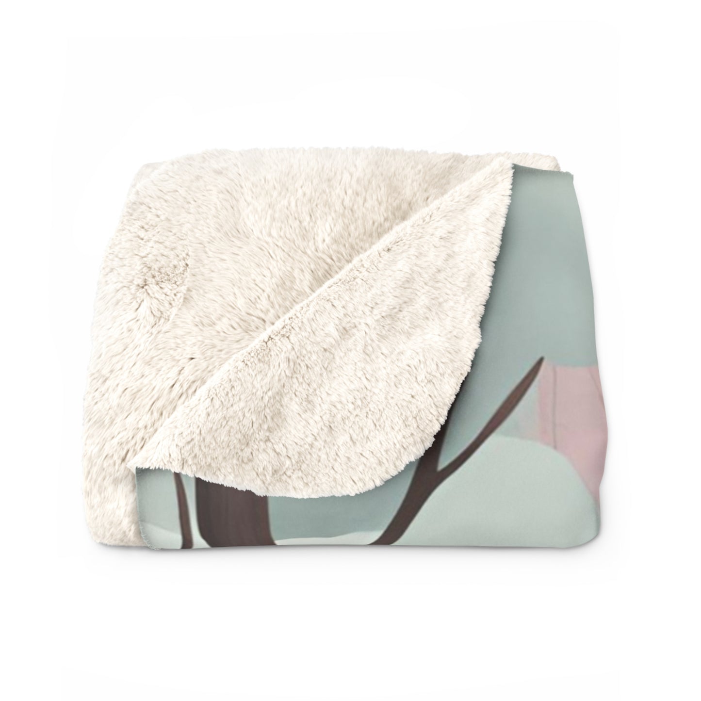 Peaceful Nature (Sherpa Fleece Blanket)