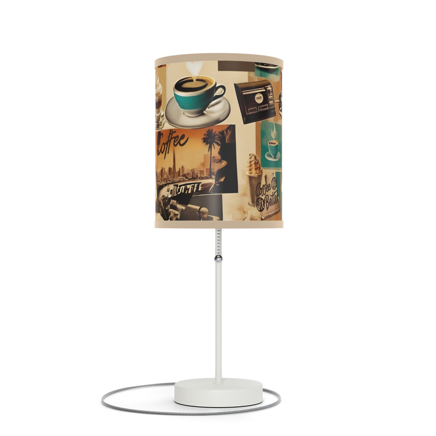 First Coffee Lamp on a Stand, US|CA plug