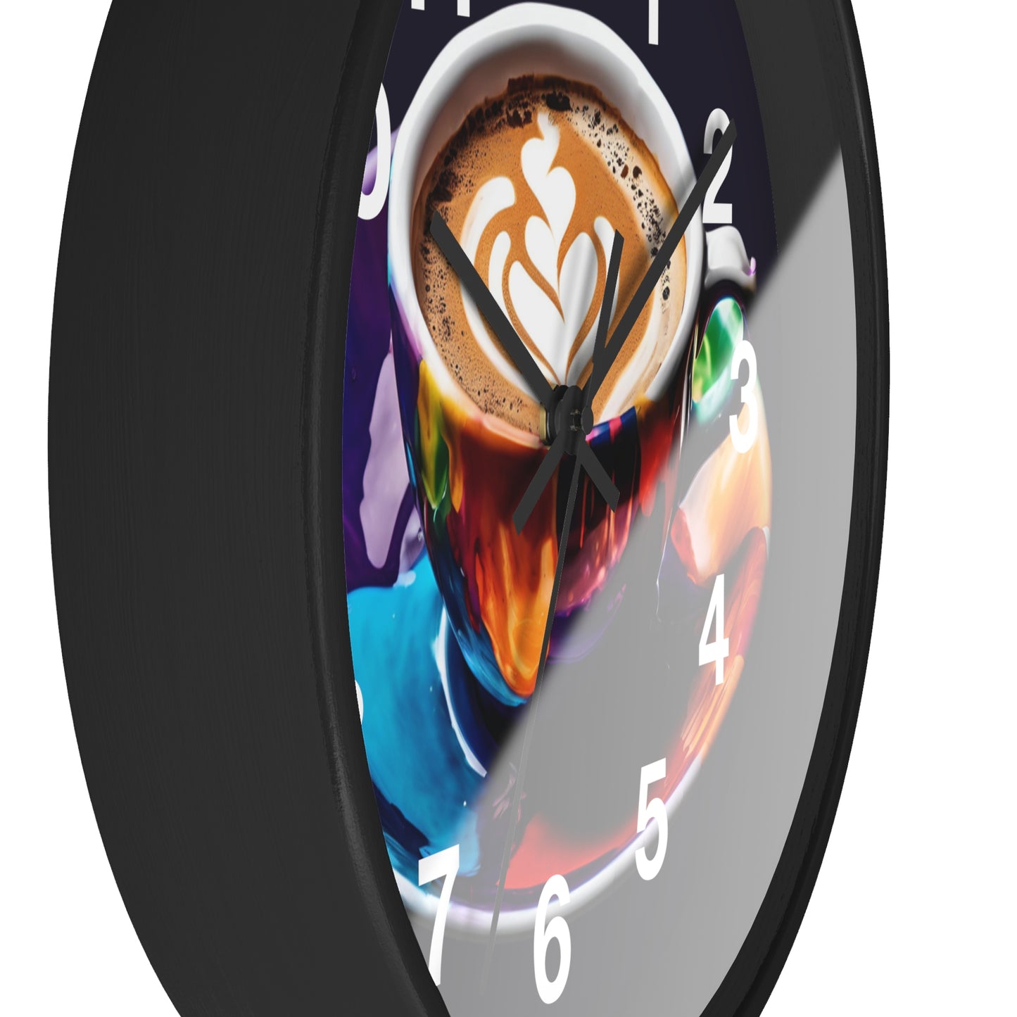 Mocha Time (Wall Clock)