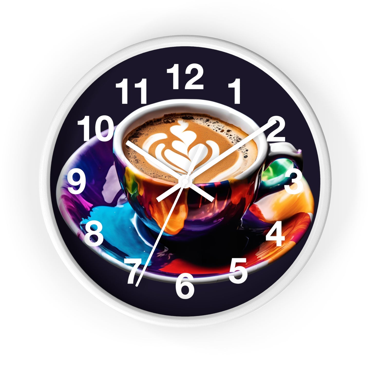 Mocha Time (Wall Clock)