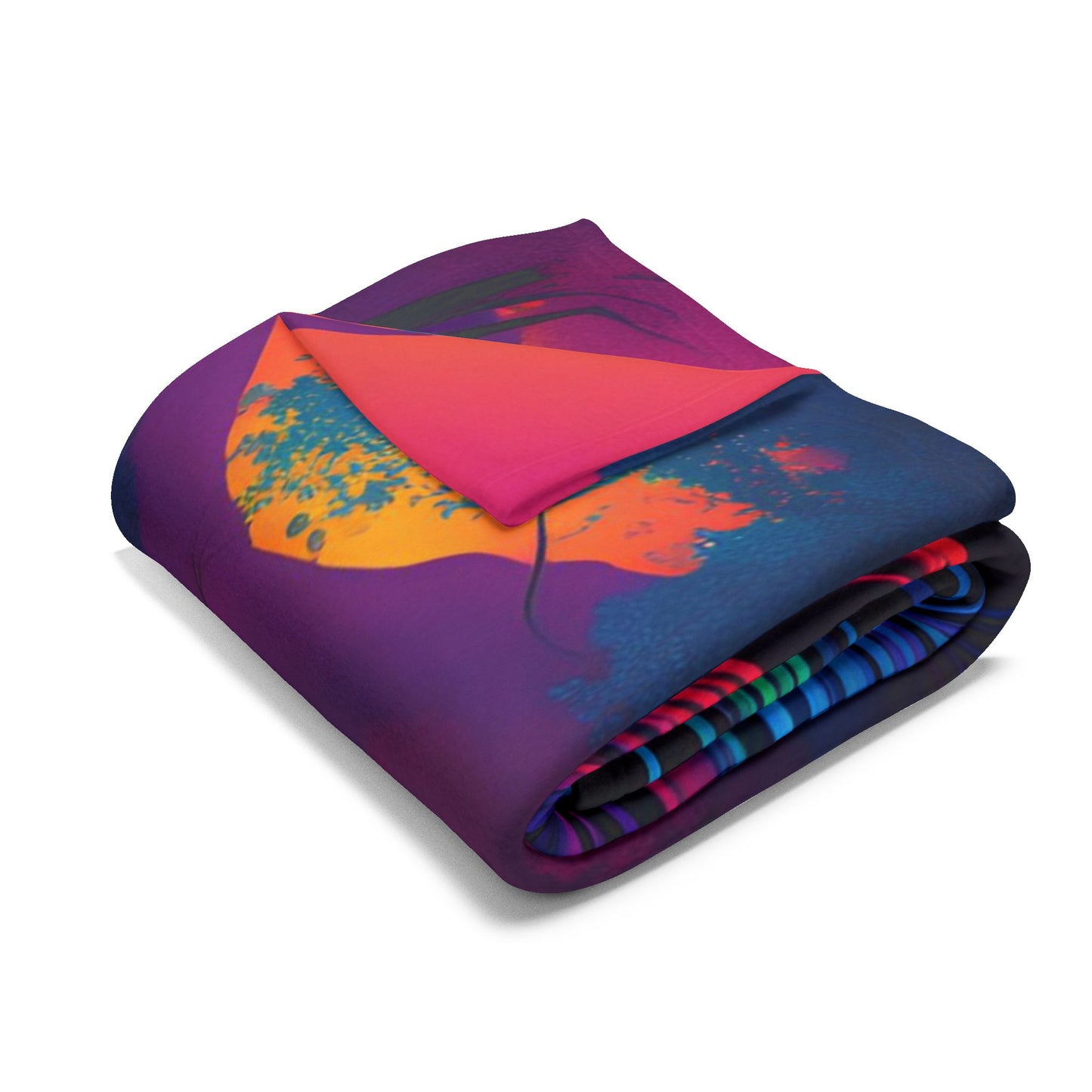 Neon River (Arctic Fleece Blanket)