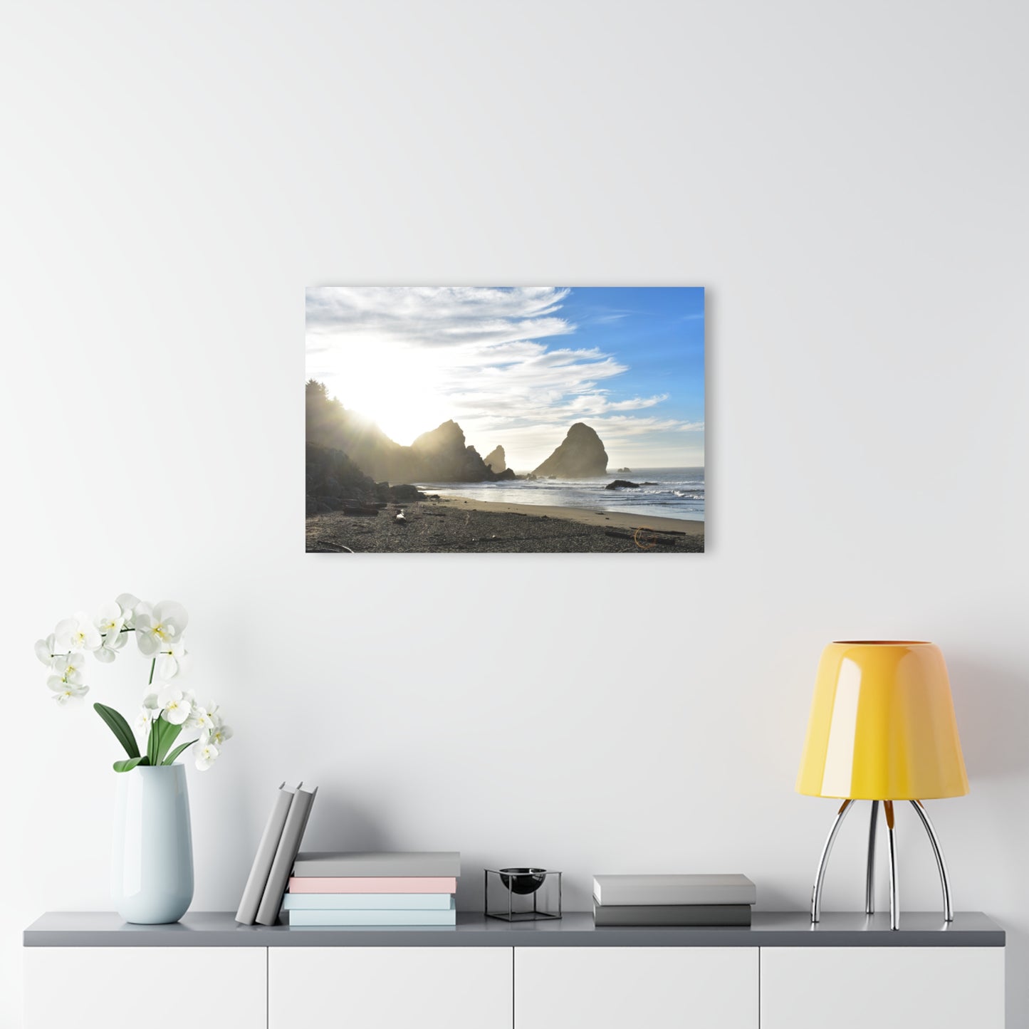 Sunrise Beach-Acrylic Prints (French Cleat Hanging)