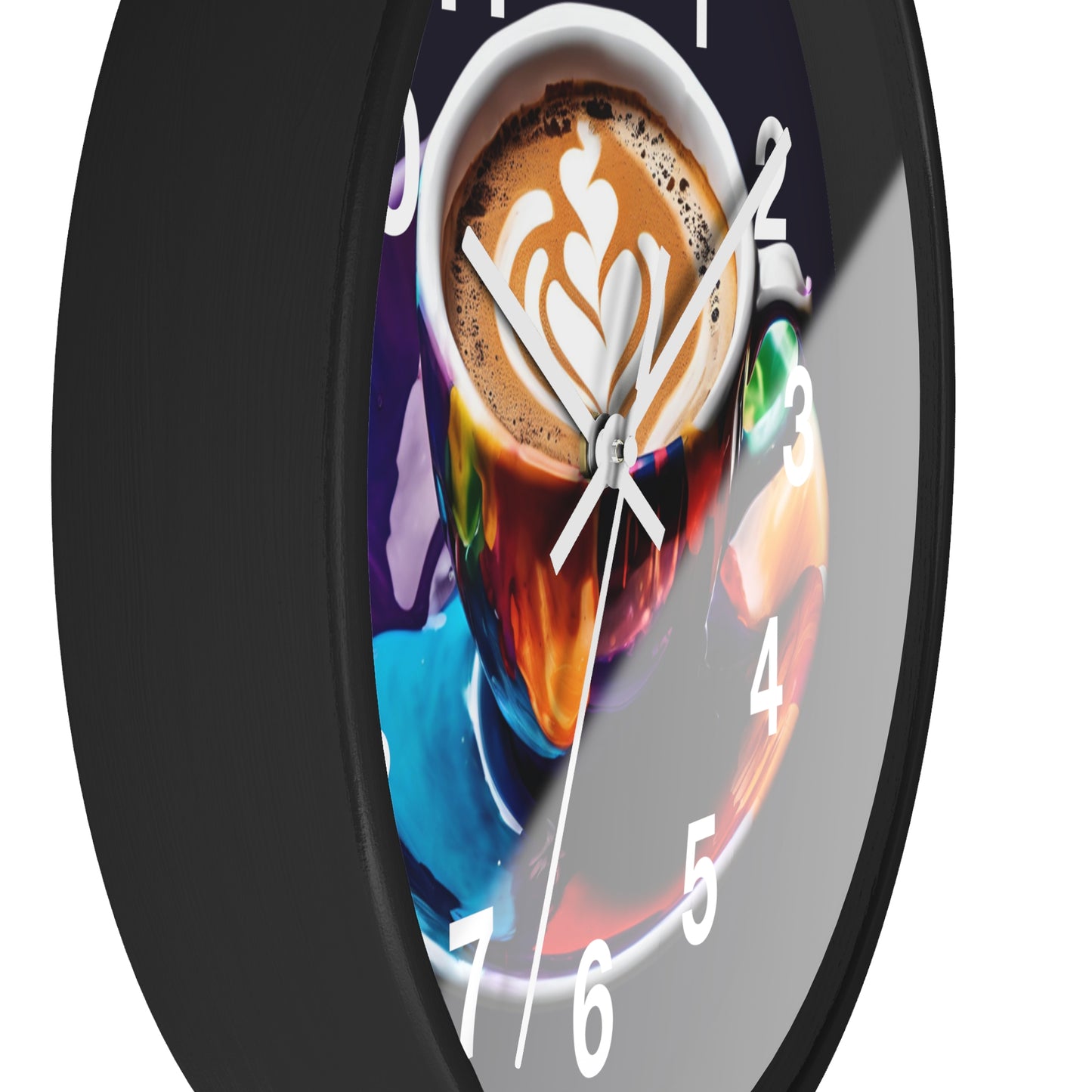 Mocha Time (Wall Clock)