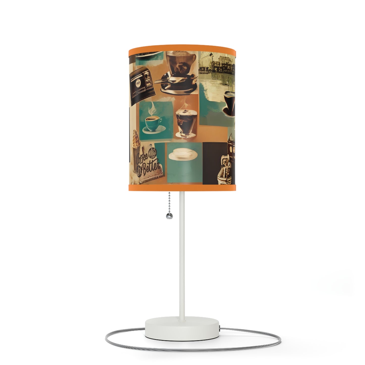 First Coffee Lamp on a Stand, US|CA plug