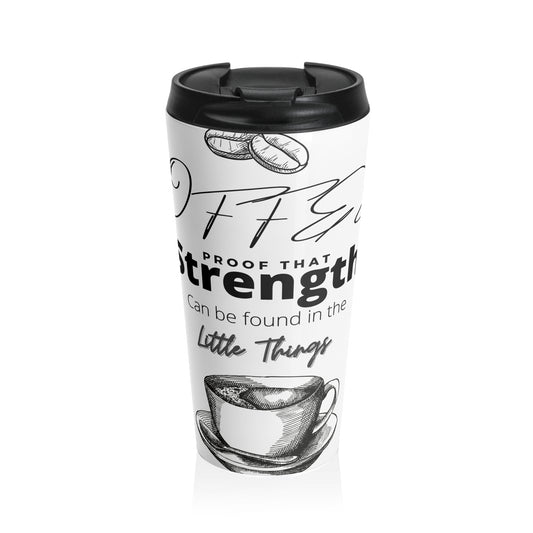 Coffee Strength Stainless Steel Travel Mug