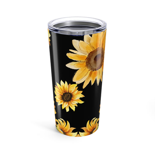 Sunflowers Black