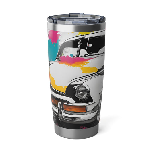 Vintage Splash Silver Traveler (20oz Tumbler)