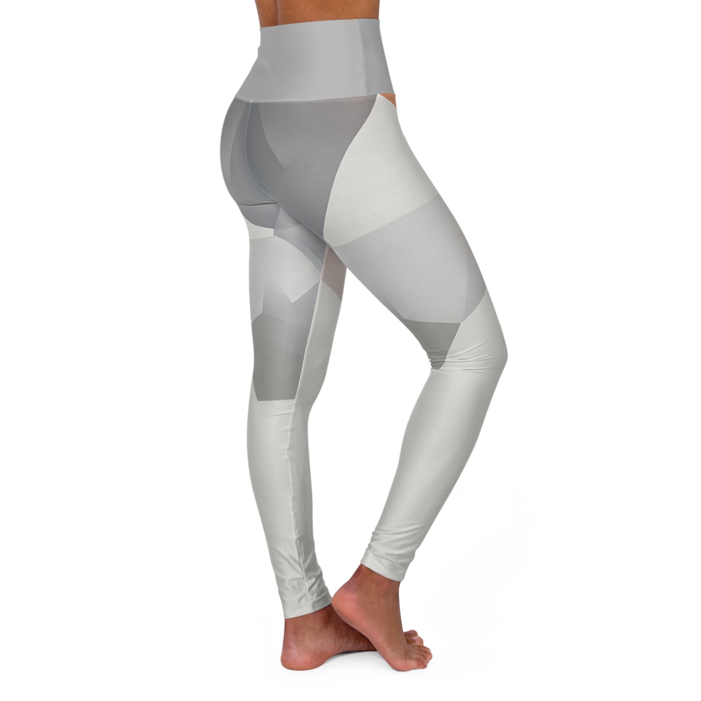 Silhouette ~High Waisted Yoga Leggings (AOP)