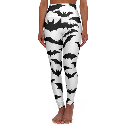 Bat Attack ~High Waisted Yoga Leggings (AOP)