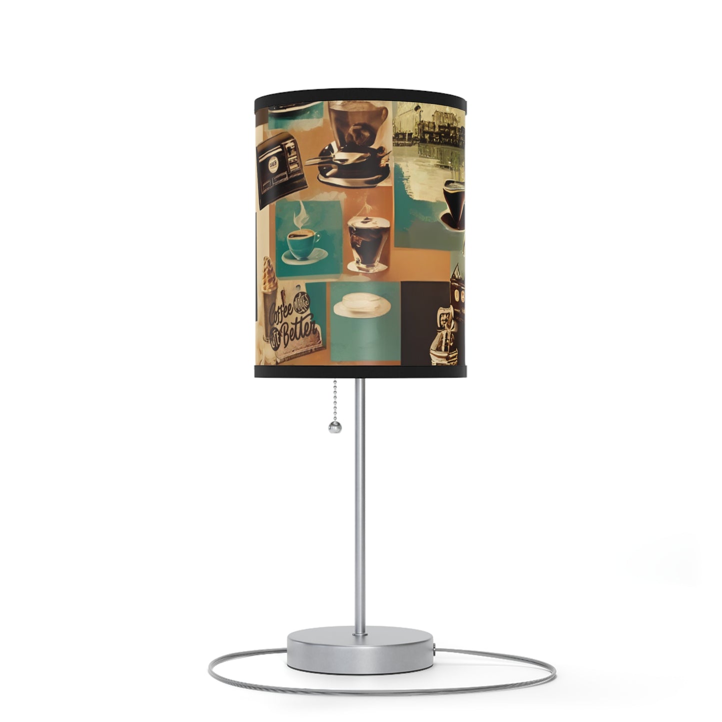 First Coffee Lamp on a Stand, US|CA plug