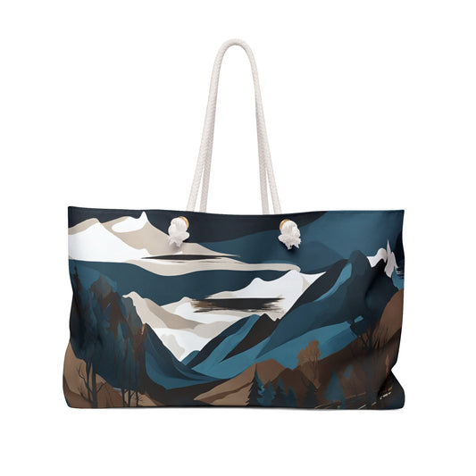 Mountain Teal ~Weekender Bag