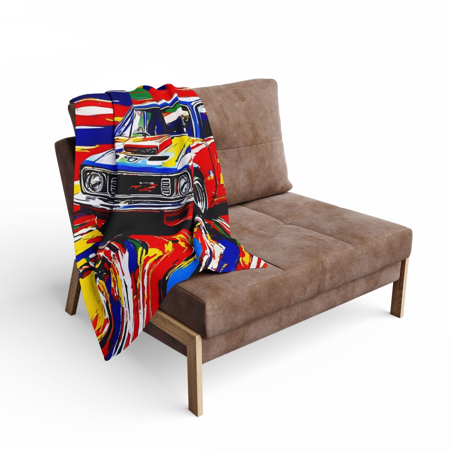 Race Day (Arctic Fleece Blanket)