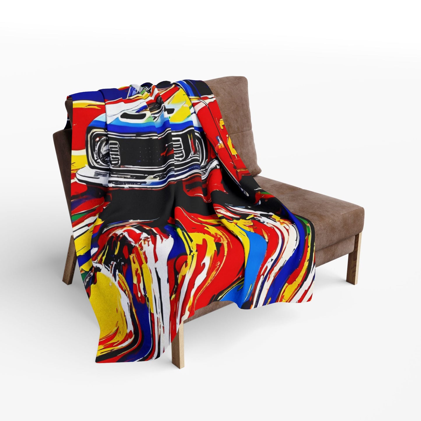 Race Day (Arctic Fleece Blanket)