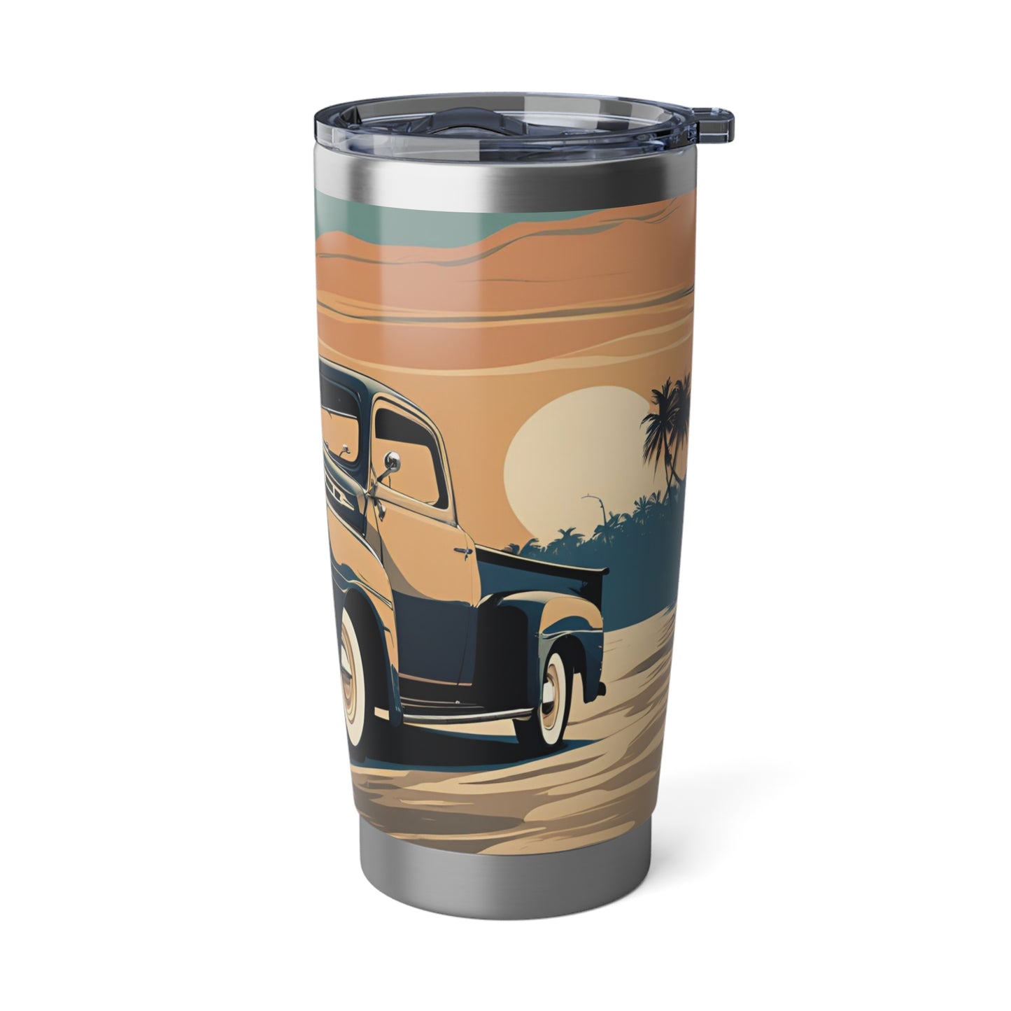 Beach Dream'n Silver Traveler (20oz Tumbler)