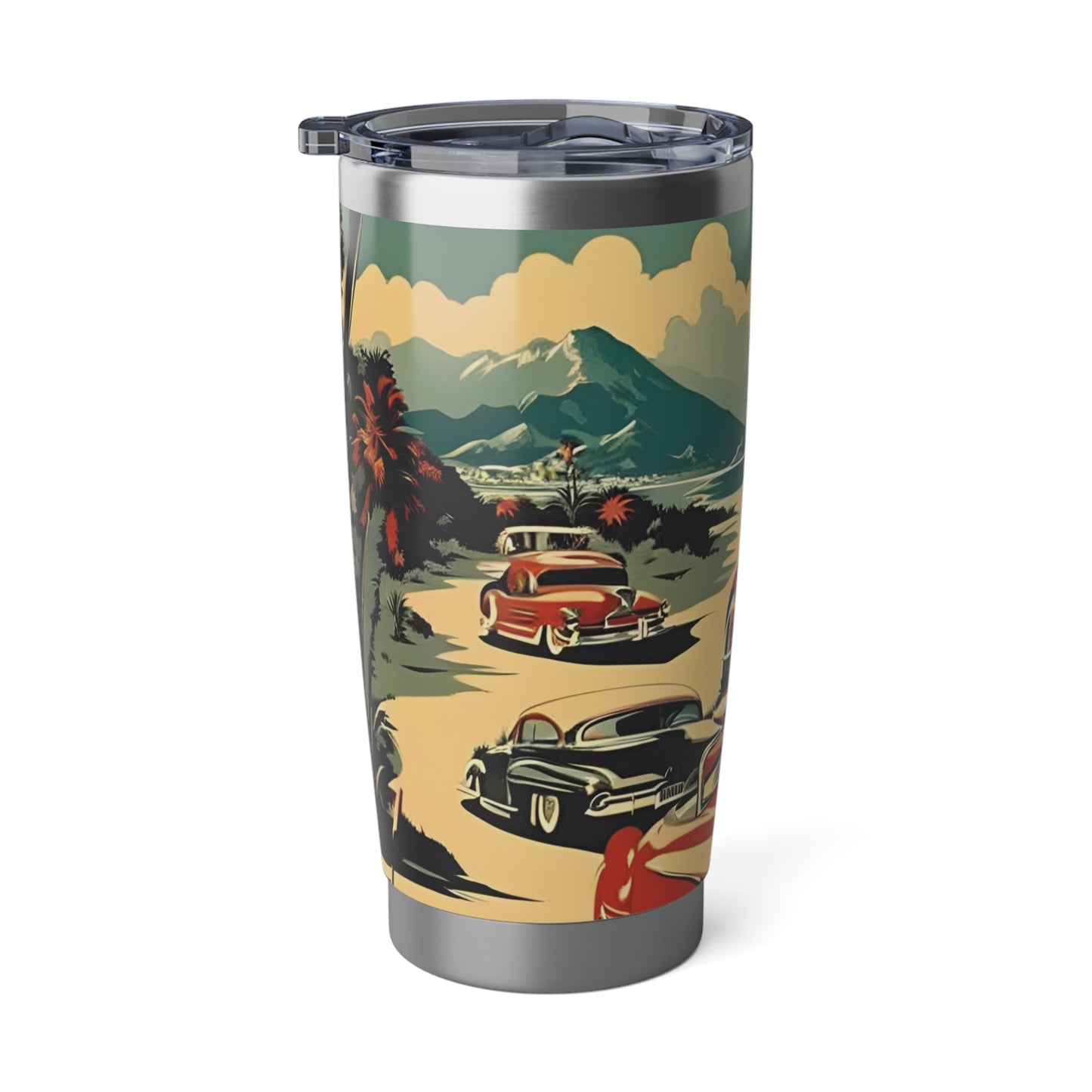 To the Beach Silver Traveler  (20oz Tumbler)
