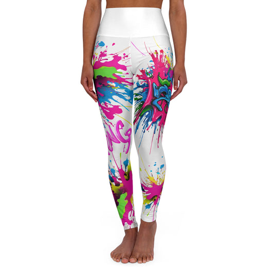Strong GW- High Waisted Yoga Leggings (AOP)
