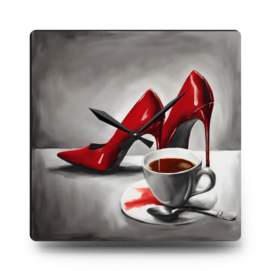 My Red Heels Clock