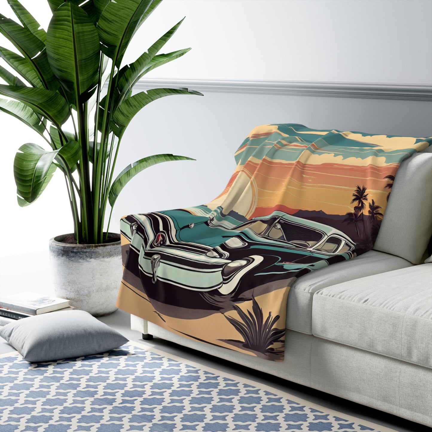 Sunset Cruise (Sherpa Fleece Blanket)