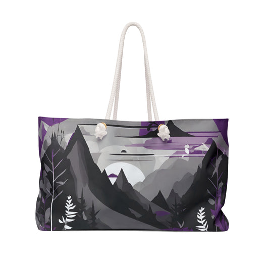 Rising Lavender ~Weekender Bag