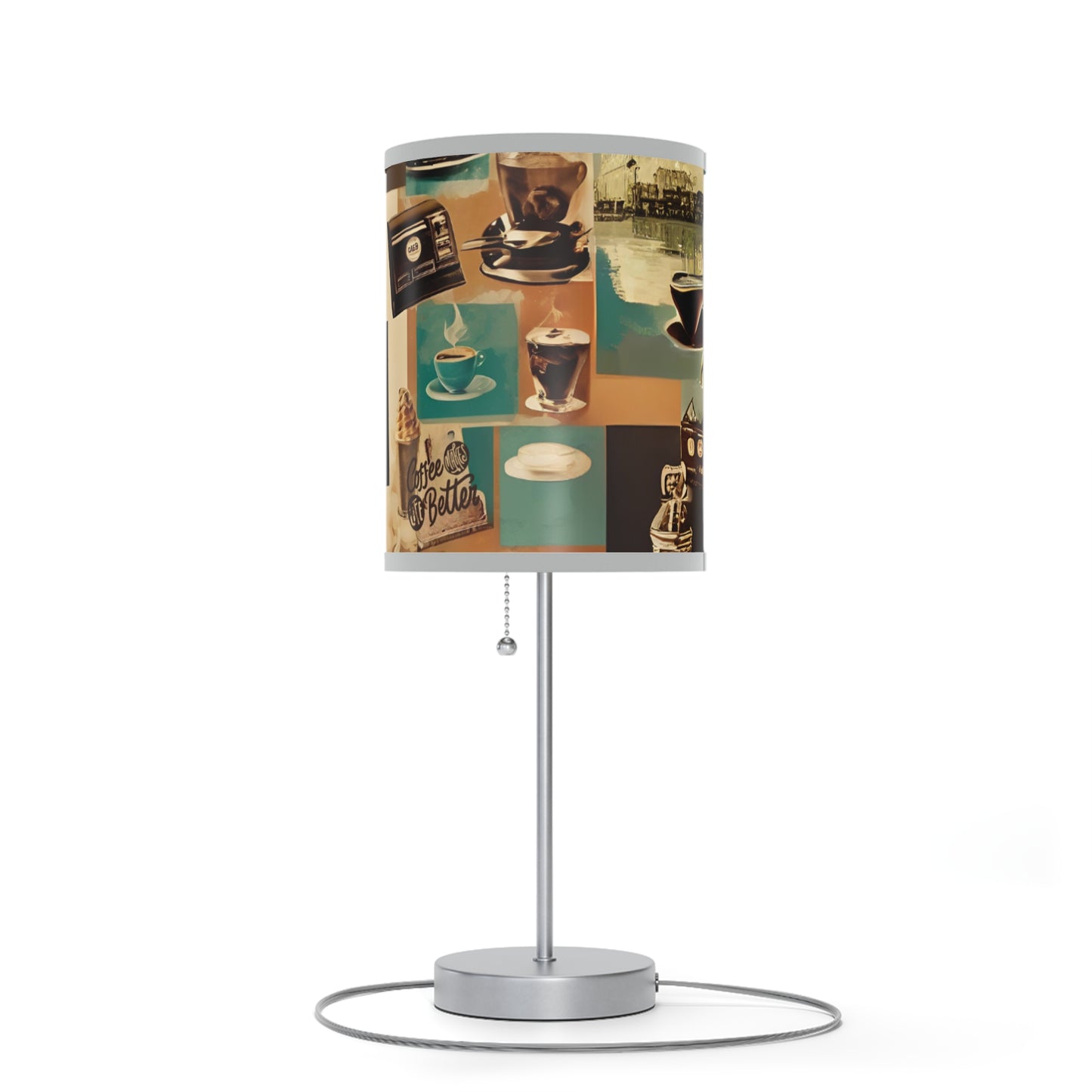 First Coffee Lamp on a Stand, US|CA plug