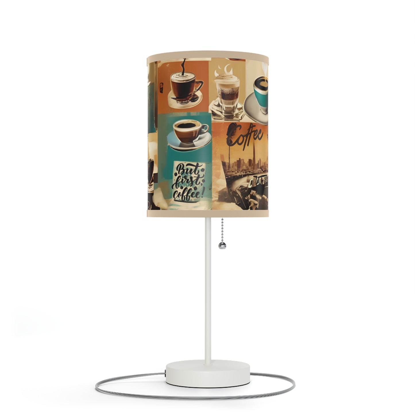 First Coffee Lamp on a Stand, US|CA plug