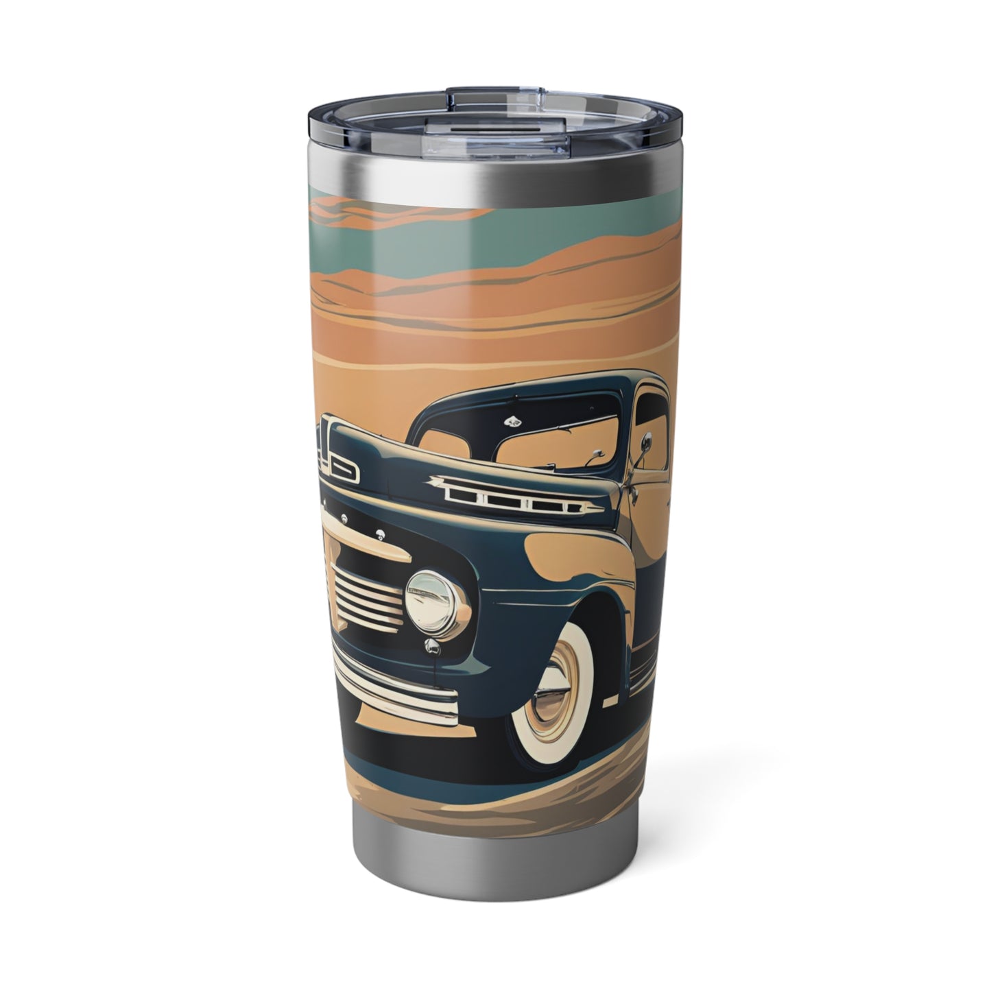 Beach Dream'n Silver Traveler (20oz Tumbler)