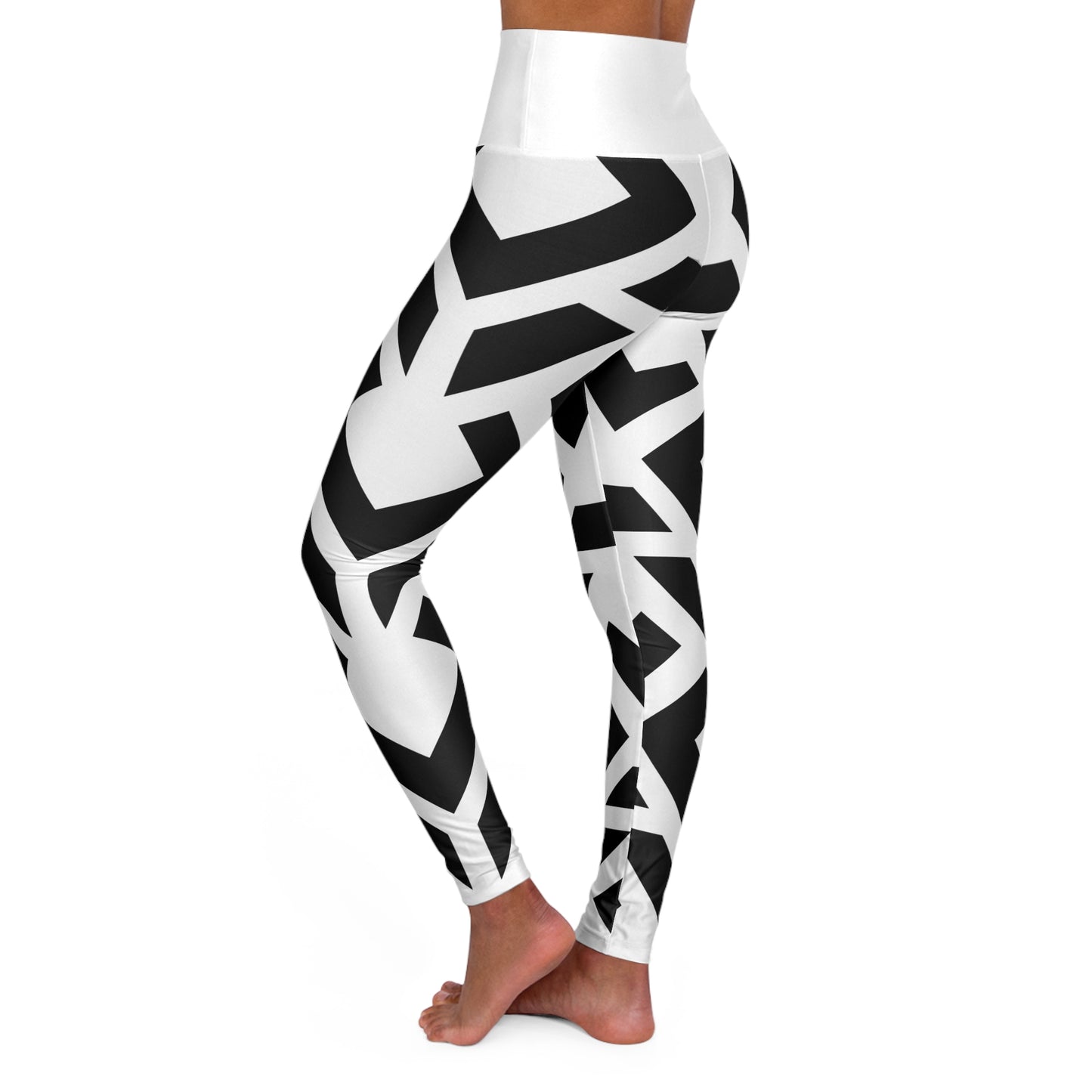 TribeVibe ~High Waisted Yoga Leggings (AOP)