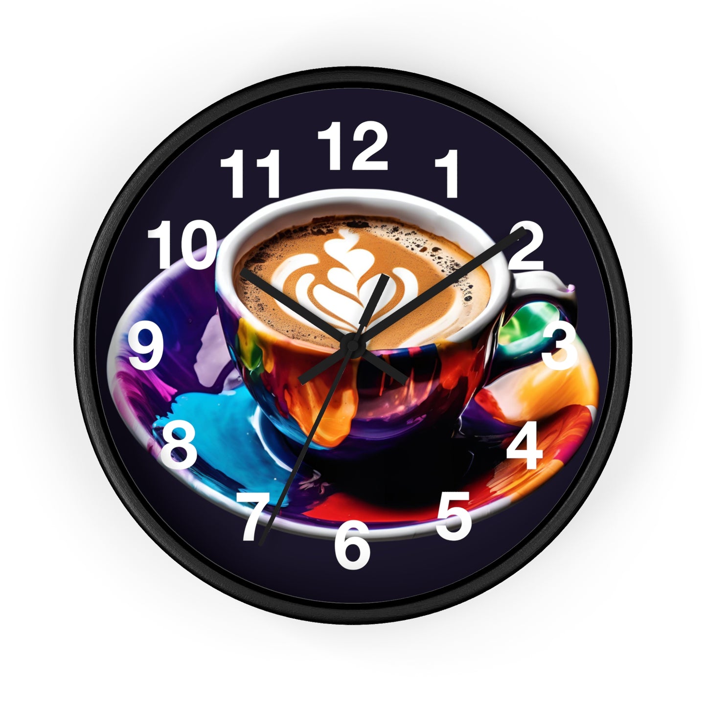 Mocha Time (Wall Clock)
