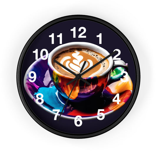 Mocha Time (Wall Clock)