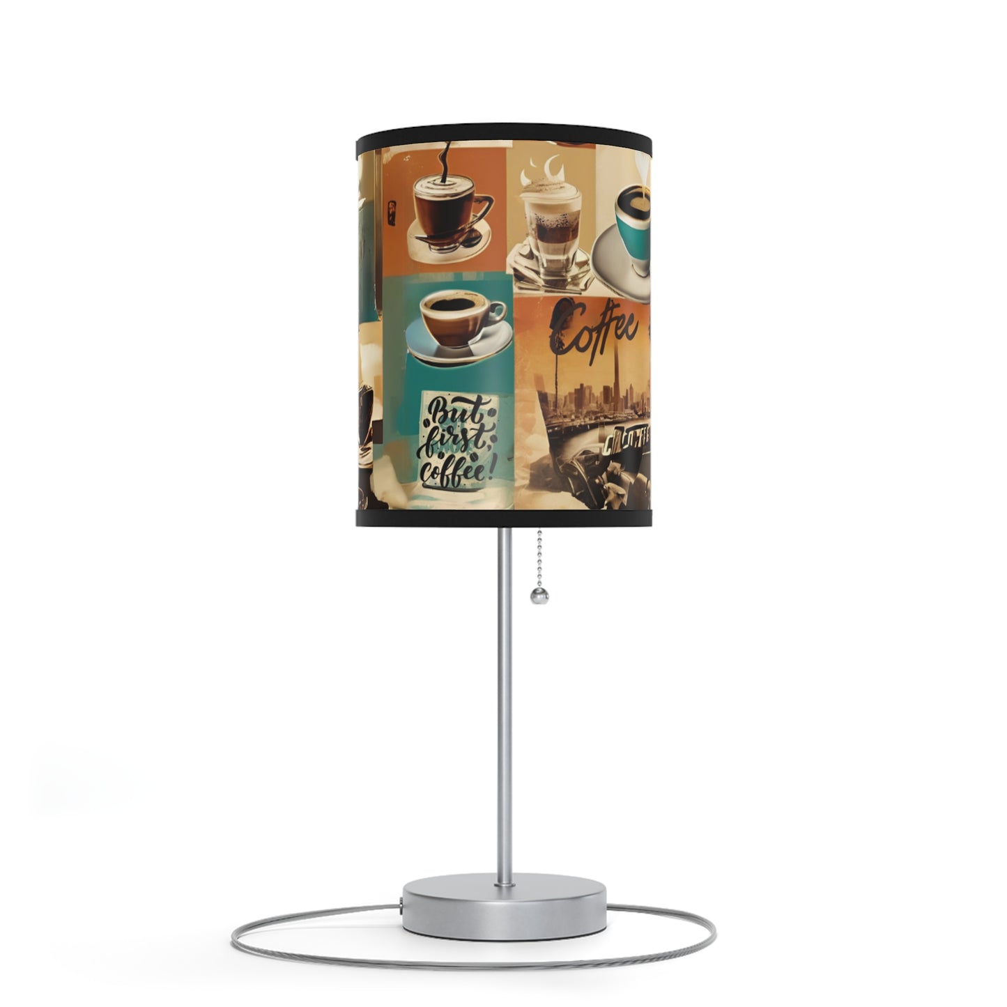 First Coffee Lamp on a Stand, US|CA plug